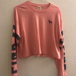 Victoria Secret pink crop top